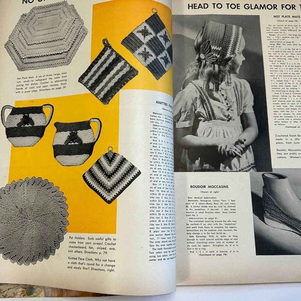Vintage 1950‎ Mccalls Needlework Annual Magazine